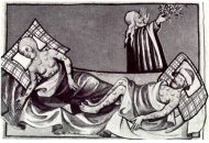 the Black Death swept though Europe